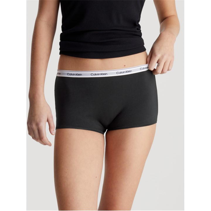 Black - Calvin Klein - Calvin ML Boy Short Ld00