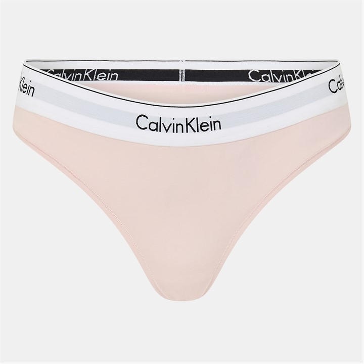 Calvin Klein Women's Pink Thong Size 16