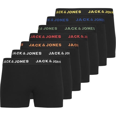 Jack and Jones - Kids Basic 7-Pack Trunks