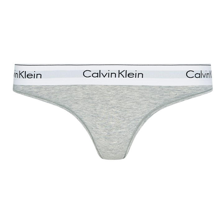 Calvin Klein Women's Grey Modern Cotton Brief Small