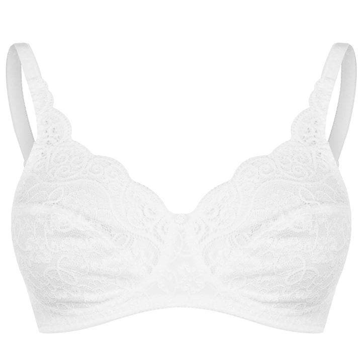 Triumph Amourette 300 Non Wired Bra In White
