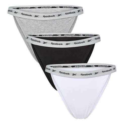 Reebok - Reebok Womens 3 pack Tanga Briefs Kathy