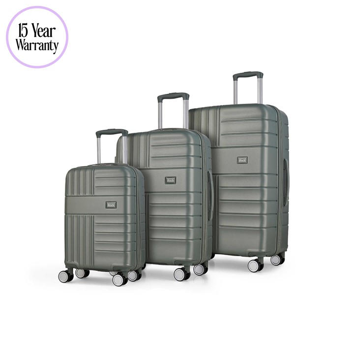 Rock Unisex Green Aspen Suitcase Sage