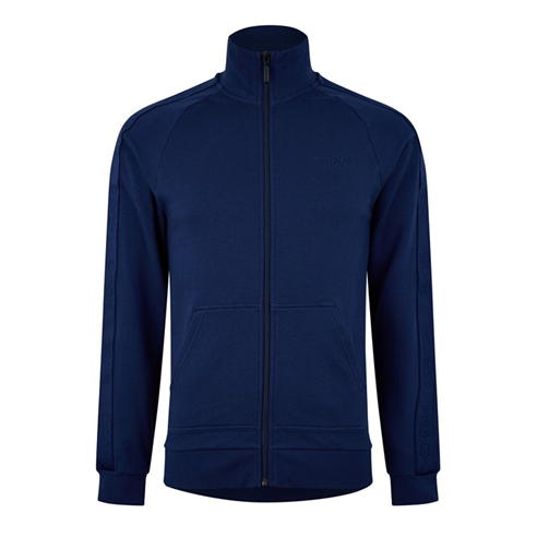 Hugo - Men's Tonal Logo Zip Pyjama Long Sleeve Top