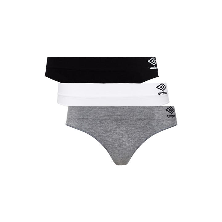 Umbro 3-pack Thongs Womens In Black