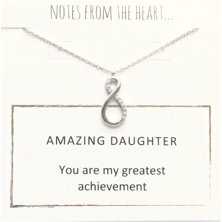 Notes From The Heart Unisex Silver Nfth Amazing Daughter Pendant