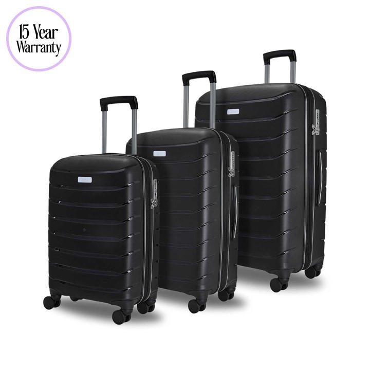Rock Unisex Black Prime Suitcase Large
