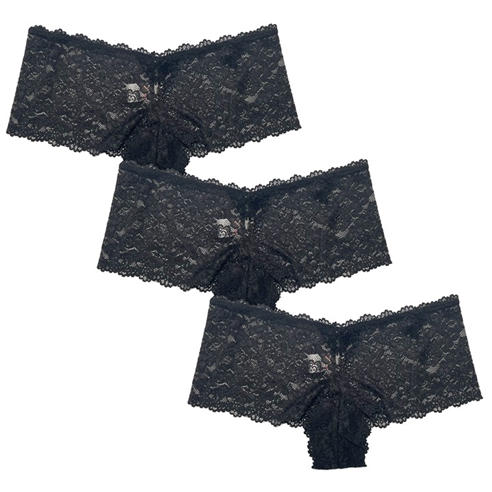 Be You - 3 pack  Lace Short Brief