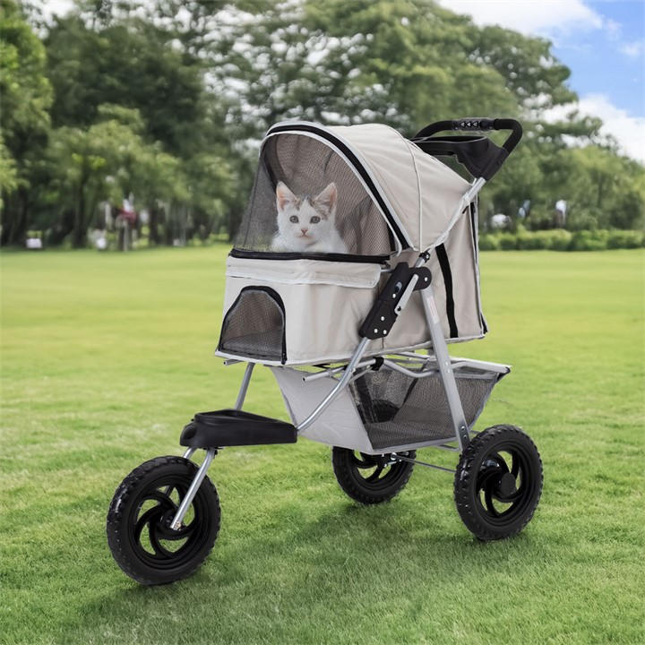 KIDKID FOLDABLE PET STROLLER FOR CATS AND DOGS