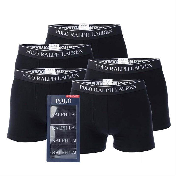 POLO RALPH LAUREN 5 PACK OF TRUNKS