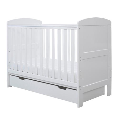 Ickle Bubba - Coleby Mini Cot Bed Under Drawer & Mattress