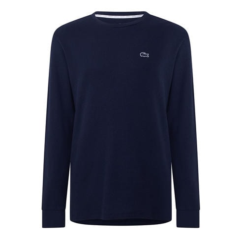 Lacoste - Men's Waffle Cotton Long-Sleeve Pyjama Top