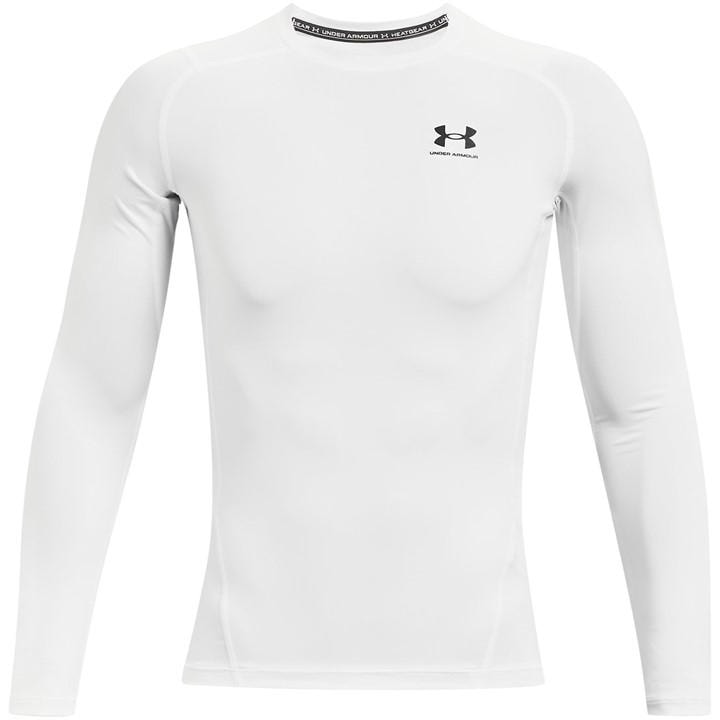 Under Armour Heatgear® Long Sleeve Men's In White