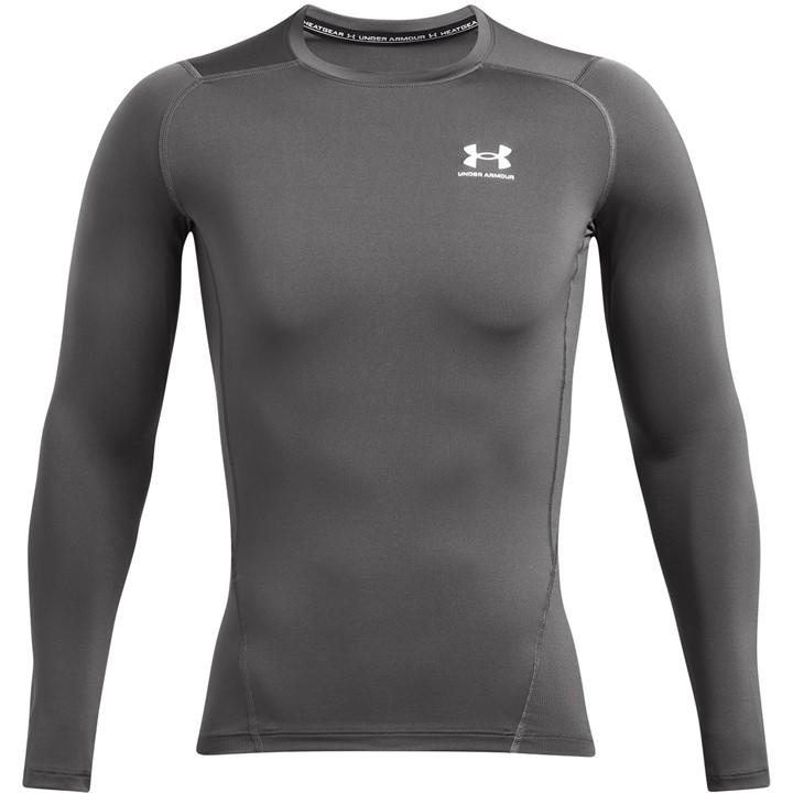 Under Armour Heatgear® Long Sleeve Men's In Gray