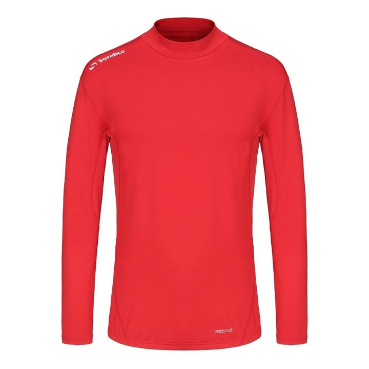 Sondico Base Mock Neck Mens - Red
