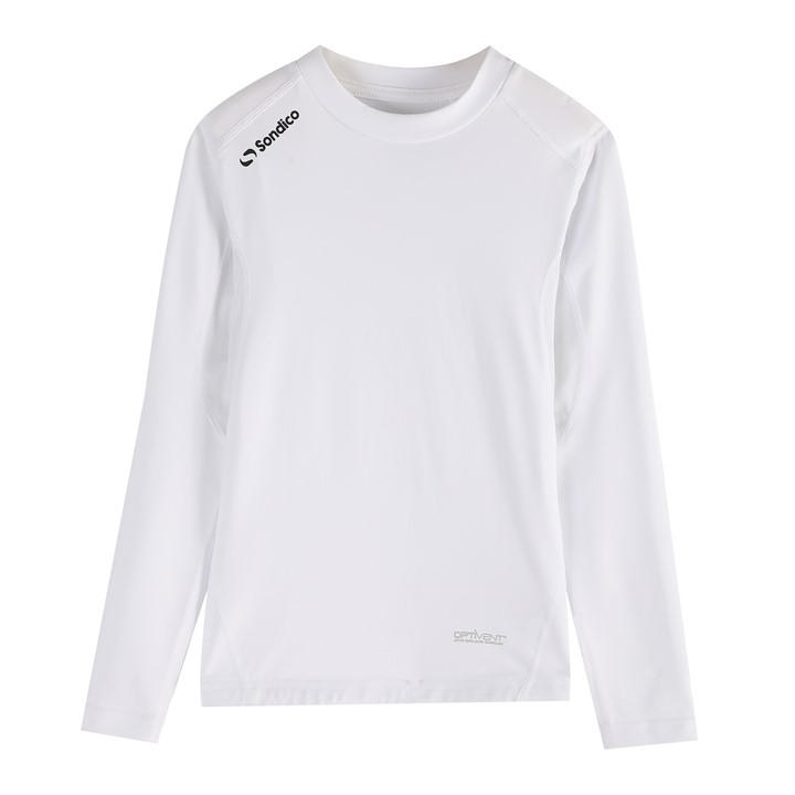 Sondico Boys White Long Sleeved Core Base Layer Junior Size 7