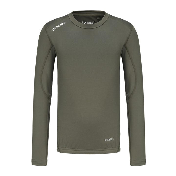 Sondico Boys Green Long Sleeved Core Base Layer Junior Size 7