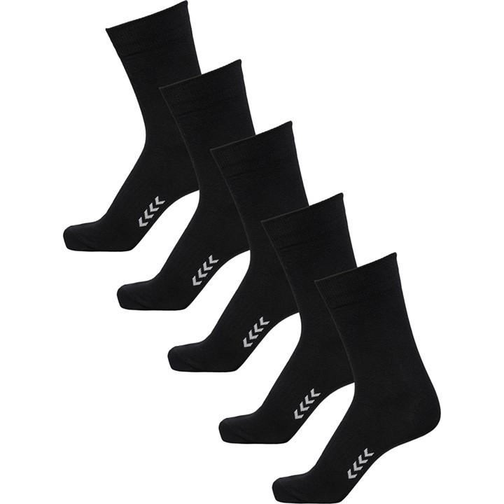 Hummel 5pk Crew Sox 00 In Black
