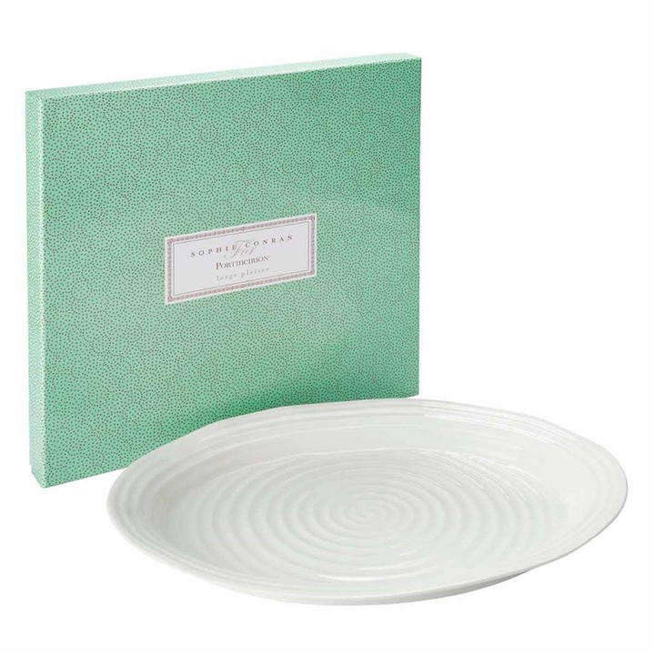 Portmeirion Sophie Conran Large Platter Wh In White