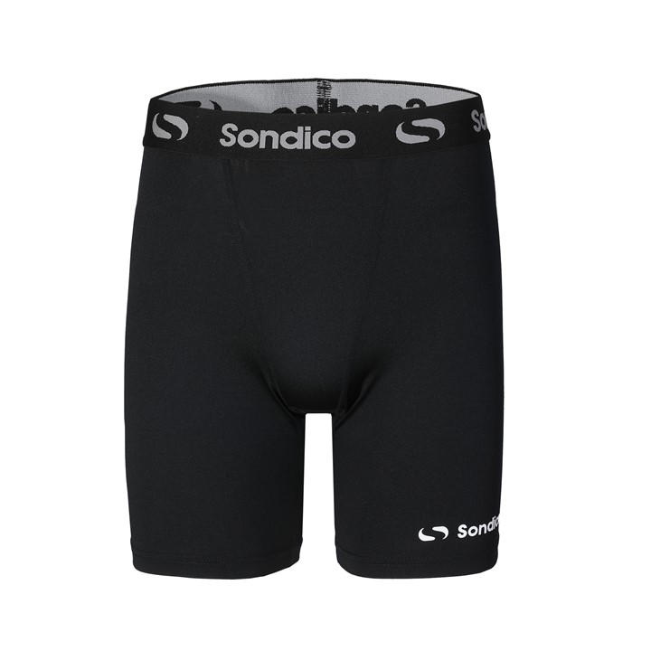 Sondico Men's Black Core 6 Base Layer Shorts Extra Large