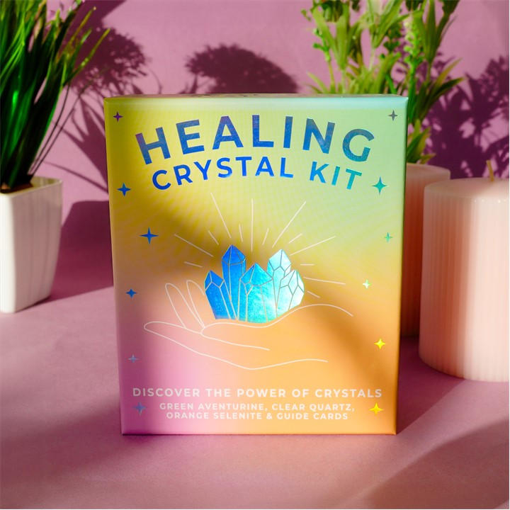 Gift Republic Unisex Kids Pink Healing Crystal Kit