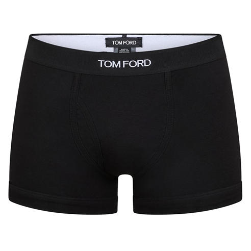 TOM FORD - Men's Plain Cotton Boxer Briefs 2-Pack