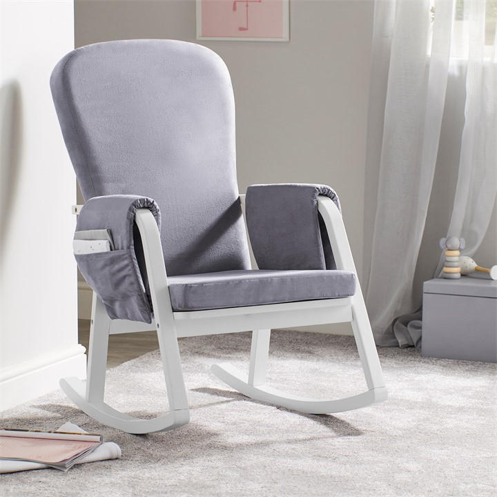 Ickle Bubba Unisex Kids Grey Dursley Rocking Chair