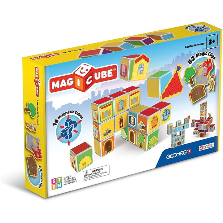 GEOMAG Magicube Castle & Homes Building Set - Multi