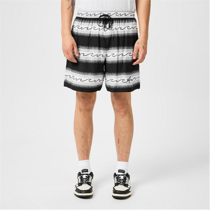 AMIRI WAVE BAJA STRIPE SHORTS