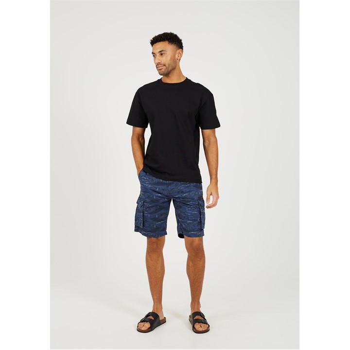 Brave Soul Palm Tree Print Shorts