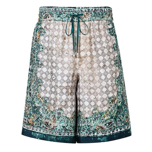 AMIRI - Men's Bandana Woven Tracksuit Shorts