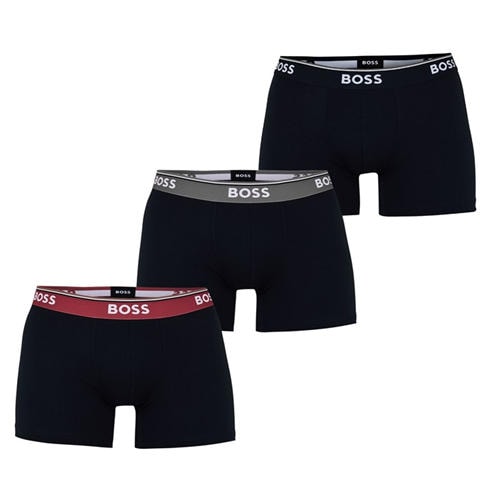 Boss - Mens BOSS Bodywear 3pk Power Boxer Shorts with Logo Detail