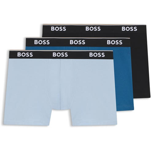 Boss - Mens BOSS Bodywear 3pk Power Boxer Shorts with Logo Detail