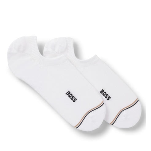 Boss - Mens BOSS Bodywear 2-Pack Low Socks with Logo Detail