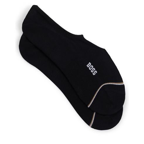 Boss - Mens BOSS Bodywear 2-Pack Low Socks with Logo Detail
