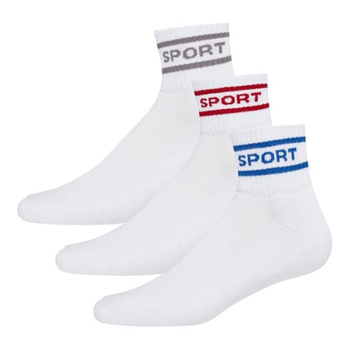 DKNY - Mens 3 Pack Sports Socks Apollo