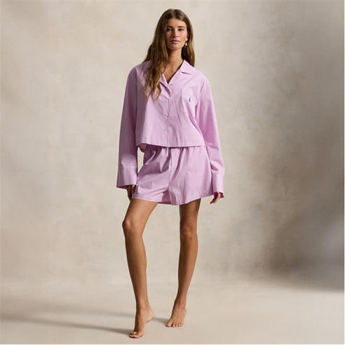 Polo Ralph Lauren - Women's Crop Box Short Sleeve Pyjama Set
