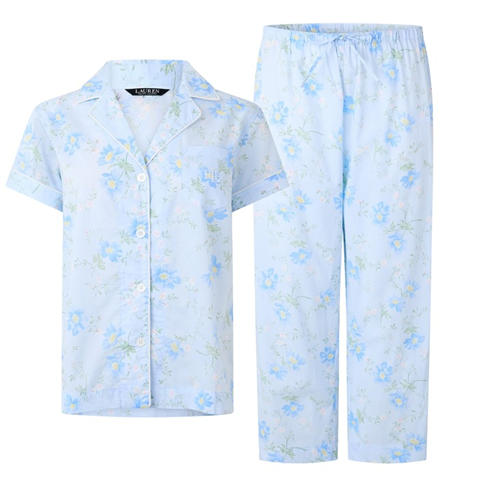 Lauren by Ralph Lauren - Women's Knitted Short Sleeve Pyjama Set