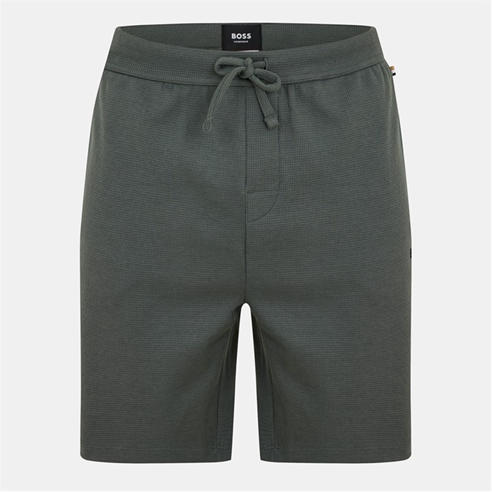 Boss - Men's Embroidered Waffle Pyjama Shorts