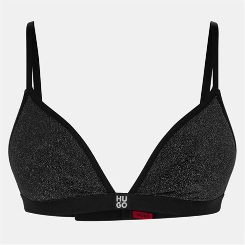 Hugo - Women's Lurex Non Wired Triangle Bralette