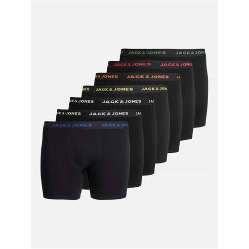 Jack and Jones - Jack 7-pack  Basic Trunks Plus Size Mens