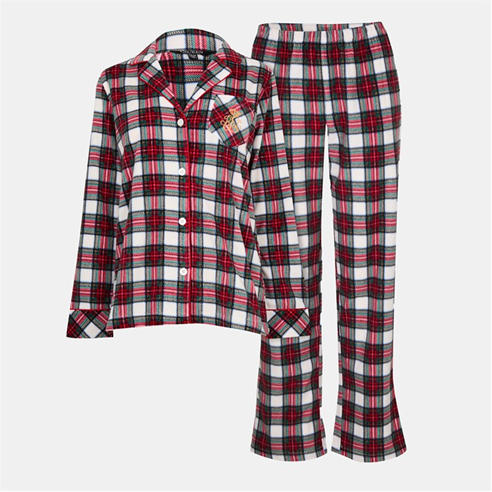 Lauren by Ralph Lauren - Women's Fleece Long Sleeve Pyjama Sets