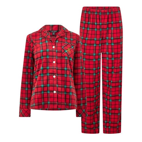 Lauren by Ralph Lauren - Women's Fleece Long Sleeve Pyjama Sets