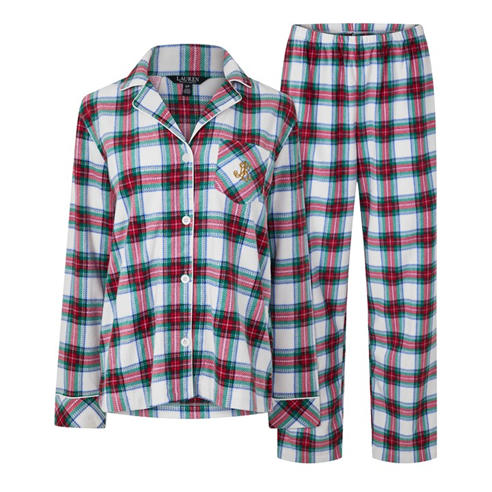 Lauren by Ralph Lauren - Women's Fleece Long Sleeve Pyjama Sets
