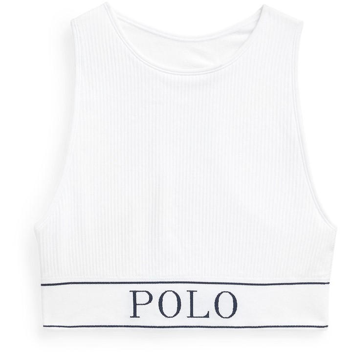 POLO RALPH LAUREN OLO RIB NECK TOP