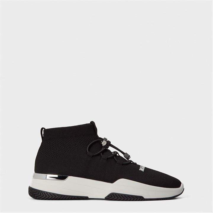 Mallet Sock Trainers In Black