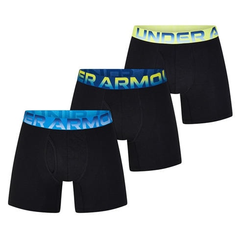 Under Armour - Logo Boxers 3-Pack Mens