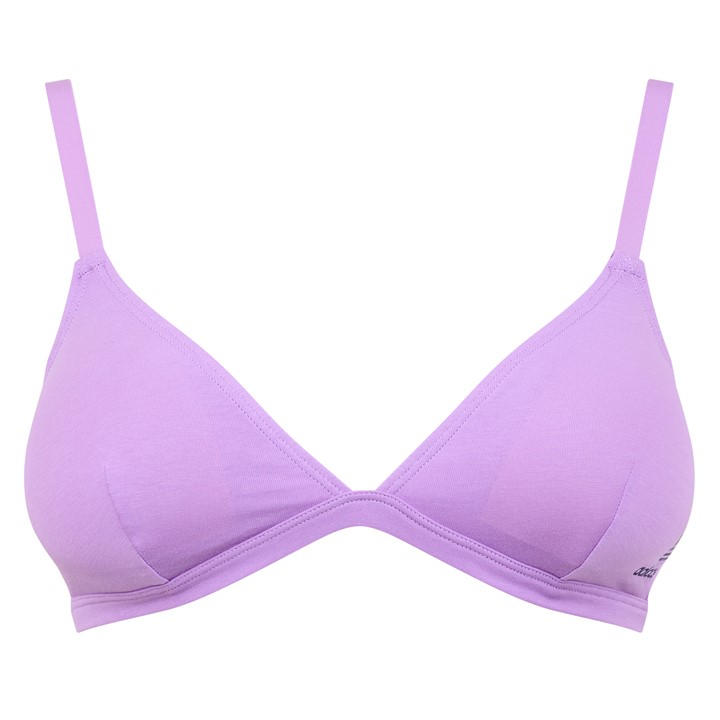 Adidas Originals Women's Purple Triangle Bralette Size 16