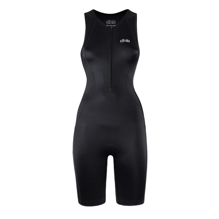 Dhb Women's Black Hydron Sleeveless Tri Suit Size 12
