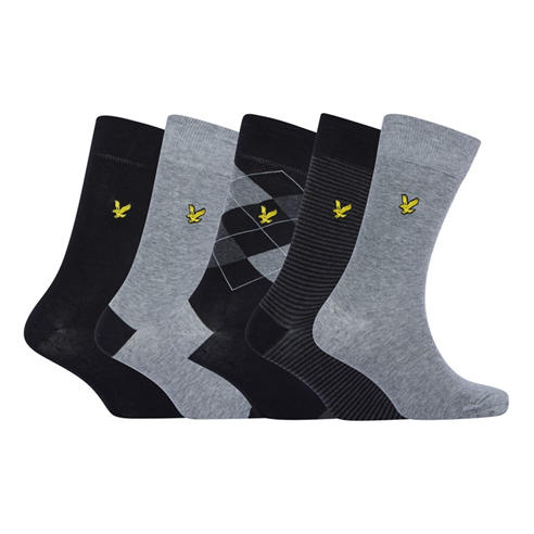 Lyle and Scott - Men's Mix Crew Socks